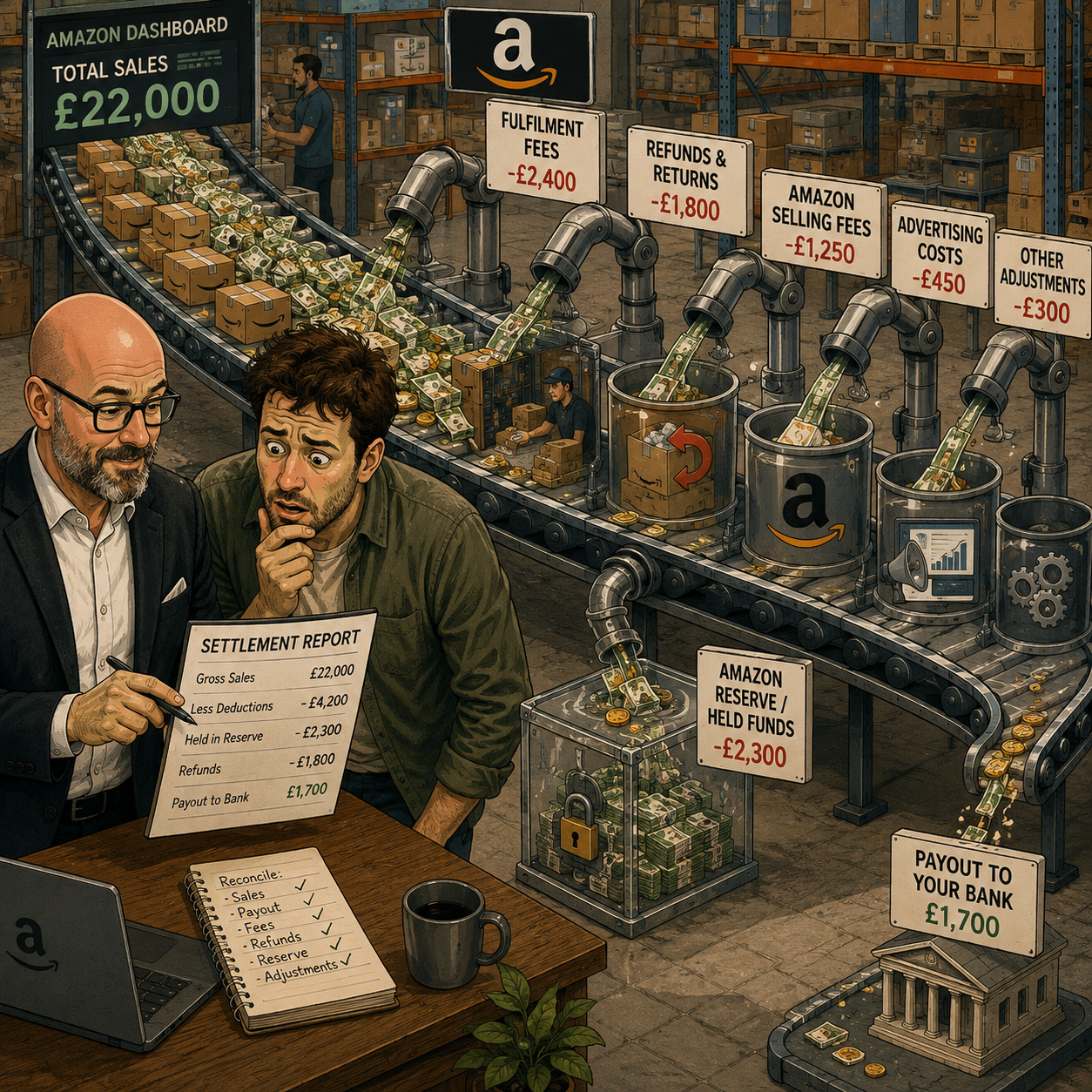 Amazon Paid You £18,000. Can You Explain Every Pound of the Settlement?