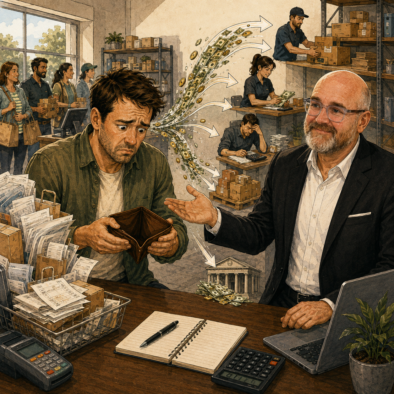 Small Business Cash Flow: Your Best Sales Month Yet. So Why Are You Struggling to Pay the Bills?